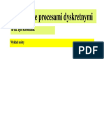 Sterowanie Procesami Dyskretnymi Sterowanie Procesami Dyskretnymi