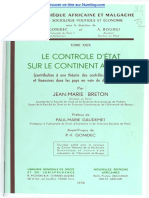 Jean Marie BRETON - Le Contrôle D'etat PDF