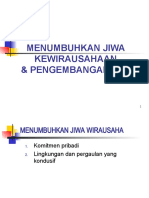 Menumbuhkan Jiwa Wirausaha 2