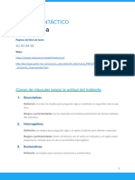 Clases de Cláusulas PDF