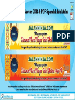 Desain Spanduk Idul Adha Free Download Vector CDR Dan PDF