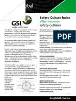 HSE Global GSI Safety Culture Index