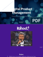 Digital Product Management MVP
