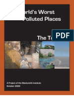 The World's Worst Polluted Places: October 2006 A Project of The Blacksmith Institute
