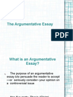 Argumentativeessay