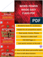 Word Power Made Easy Class PDF