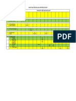 Daftar Kegiatan Penelitian