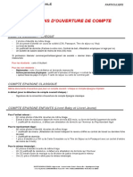 Conditions D Ouverture de Compte