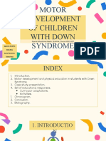 Motor Developement of Children With Down Syndrome