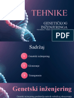 Tehnike Genetskog Inzenjeringa III10