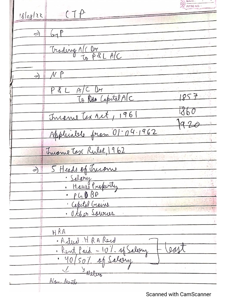 CTP Notes PDF | PDF