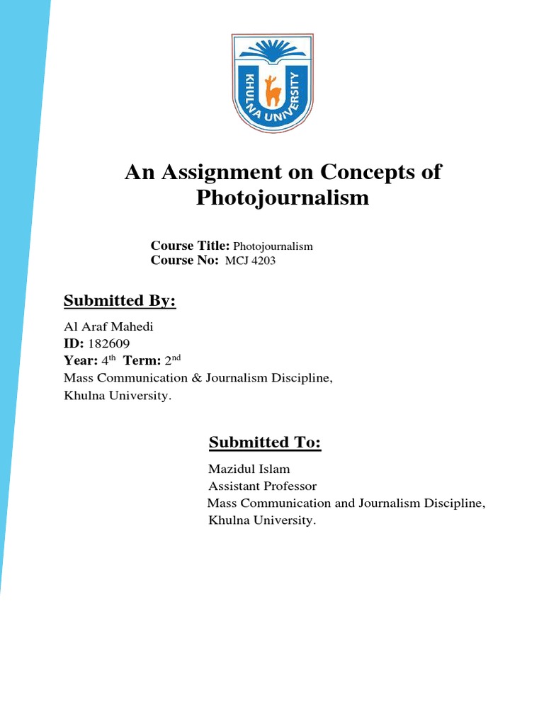 photojournalism essay pdf