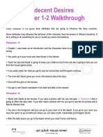 Indecent Desires - Chapters 1-3 - Walkthrough PDF