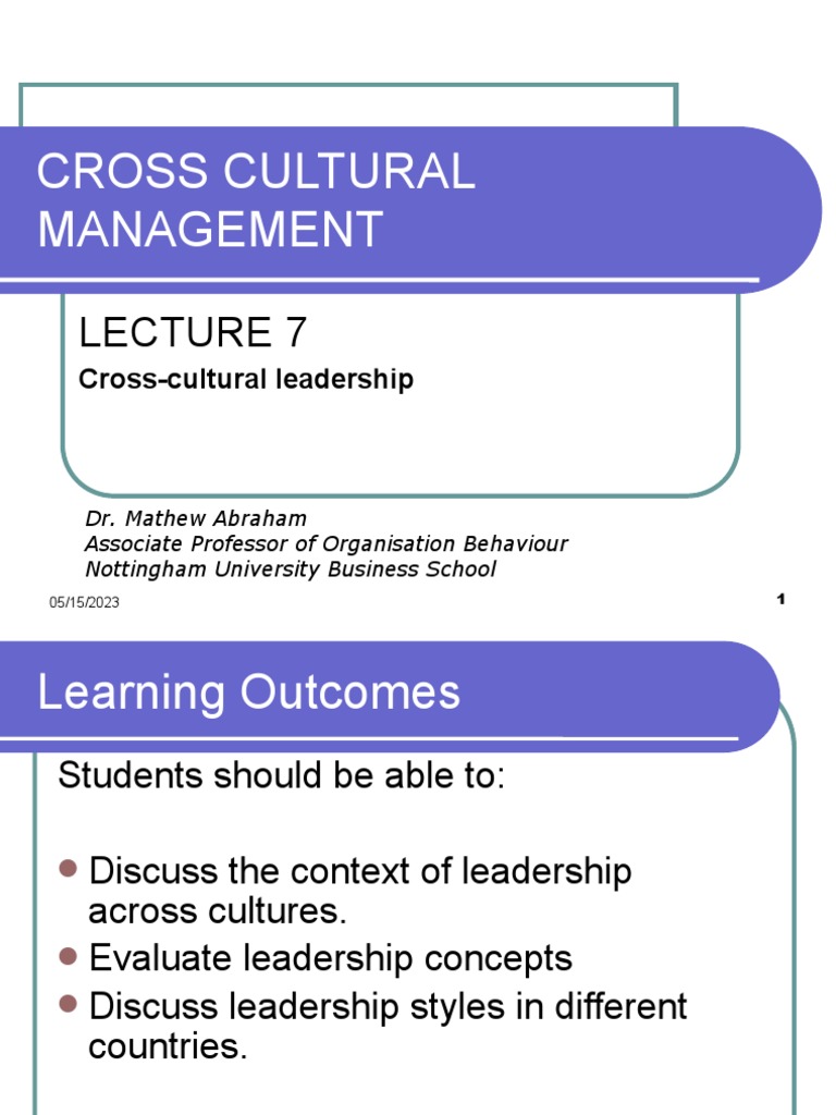 CROSS CULTURAL LEADERSHIP STRATEGIES FOR EFFECTIVE INTERNATIONAL visual data 3