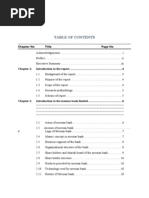 Financial report
