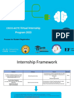 Students-Cisco-AICTE Internship 2023 Process Flow - Naan Mudhalvan PDF