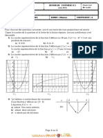 Devoir de Synthèse N°3 - Math - 2ème Sciences (2009-2010) MR Rahmani Adel