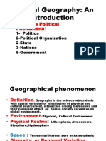 Political Geography: An: What Are Political Phenomena