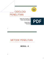 Modul 6 Metode Penelitian PDF