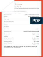 Invoice: Bukti Pembayaran PDAM