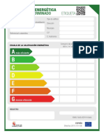 Calificación energética edificio