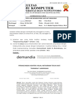 UTS LITERASI INFORMASI KELP A14.7209 TGL 09 MEI 2023 Jam 14.10