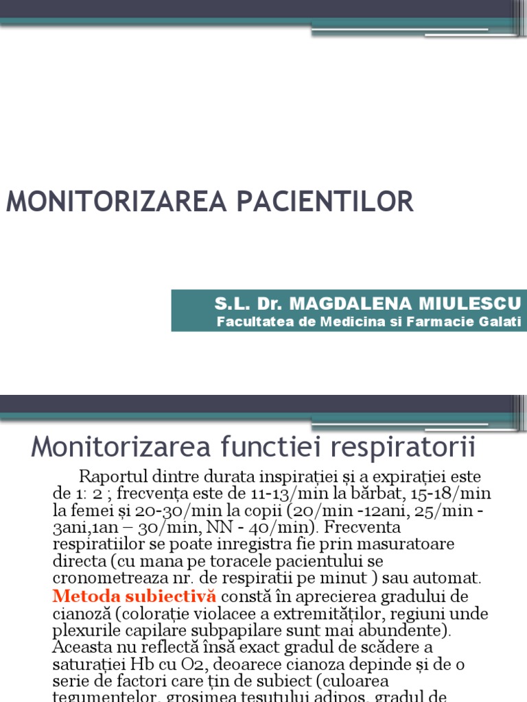 MONITORIZARE | PDF