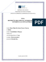 Restrição Orçamental Intertemporal Do Governo