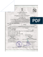 Dheeraj Date of Birth Certificate