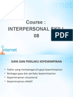 Interpersonal Skill - 10 - 2020