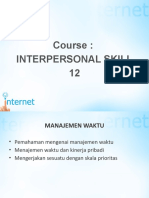 Interpersonal Skill - 14 - 2020
