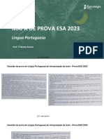 Mapa de Prova - Português 2023 PDF
