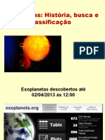 Exoplanetas: classificação e métodos de detecção