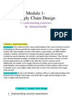 Module 1-1-Supply Chain Design - 1 - Understanding Customers