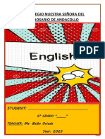 6° Grado - COL ANDACOLLO - Cuadernillo 2023 PDF