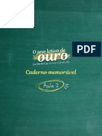 Caderno Memorável - Aula 2