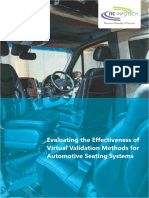 Automotive Seating System Validation - Whitepaper