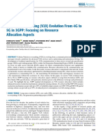 Vehicle-to-Everything V2X Evolution From 4G To 5G in 3GPP Focusing On Resource Allocation Aspects