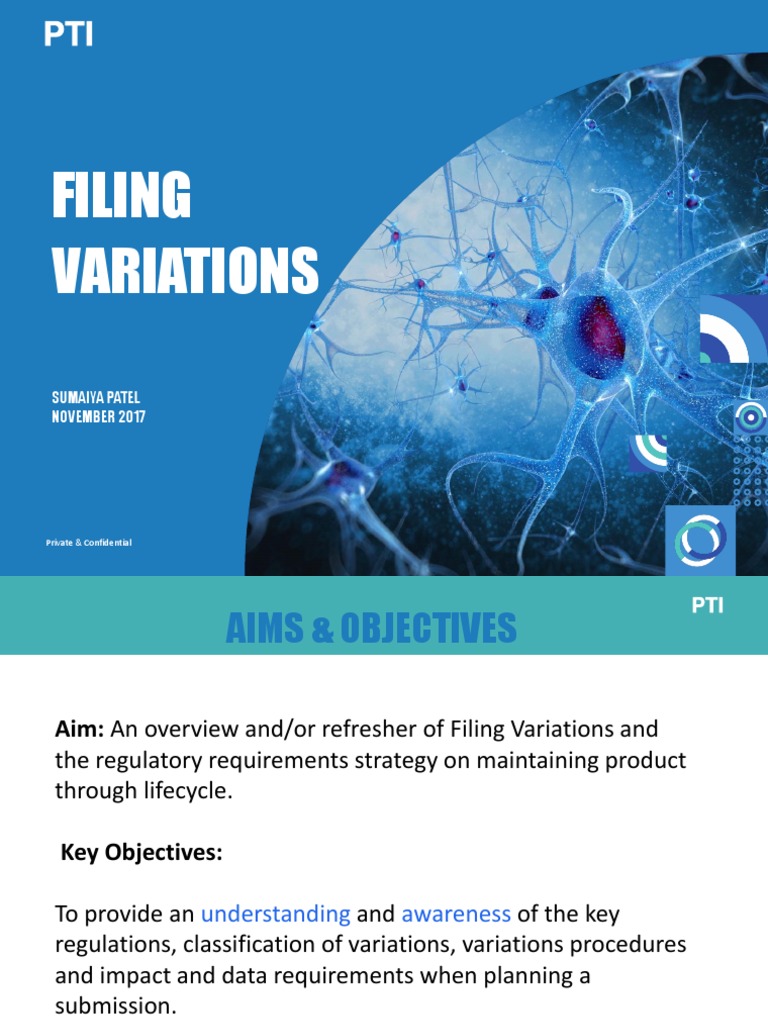 Filing Variations Nov 2017 PDF Pharmacy Pharmaceutical Sciences