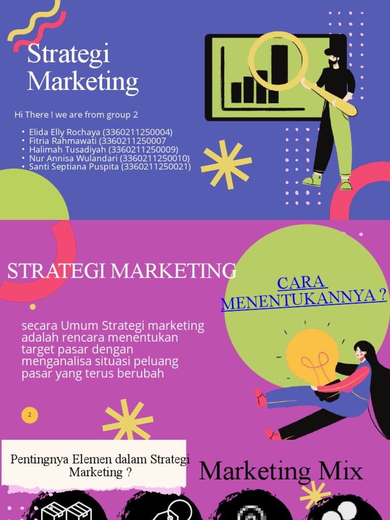 Strategi Marketing By, Elida Elly Rochaya | PDF
