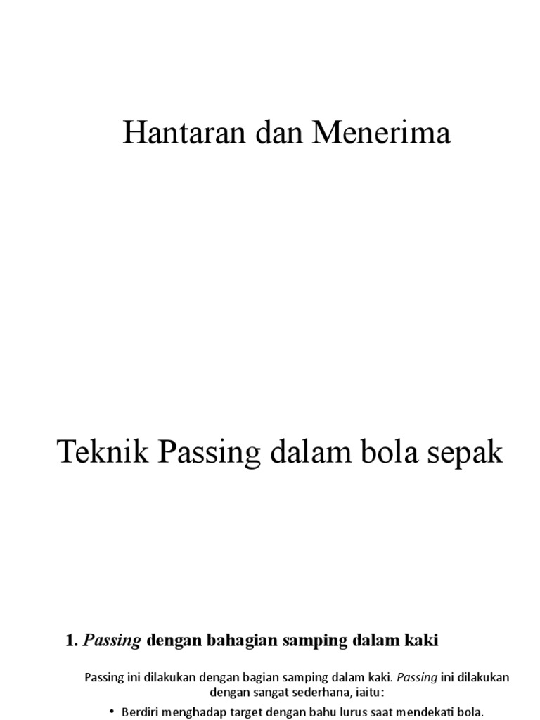 Menghantar dan menerima | PDF