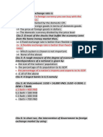 Real Exchange Rate Definition & Foreign Exchange Market Questions