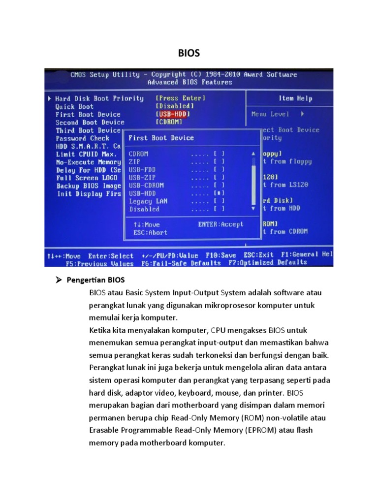 BIOS | PDF