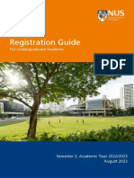 Registration Guide For Undergraduate Students