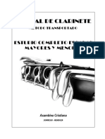 5 - Manual Clarinete Transportado - Estudio Escalas Mayores y Menores