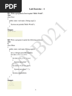 Lab Exercise - 1: Q1. Ans