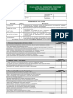 Evaluación de Desempeño, Funciones y Responsabilidades en HSEQ V3