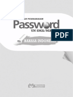 Kunci Password Bhs - Indonedia SMA 2015