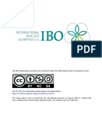 IBO 2015 - Practical Exam 1 - Plant Anatomy Biosystematics Evolution