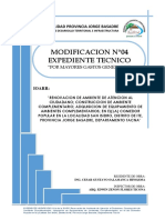 01.-Memoria Descriptiva Adicional N°04 Por Mayores Gastos Generales PDF